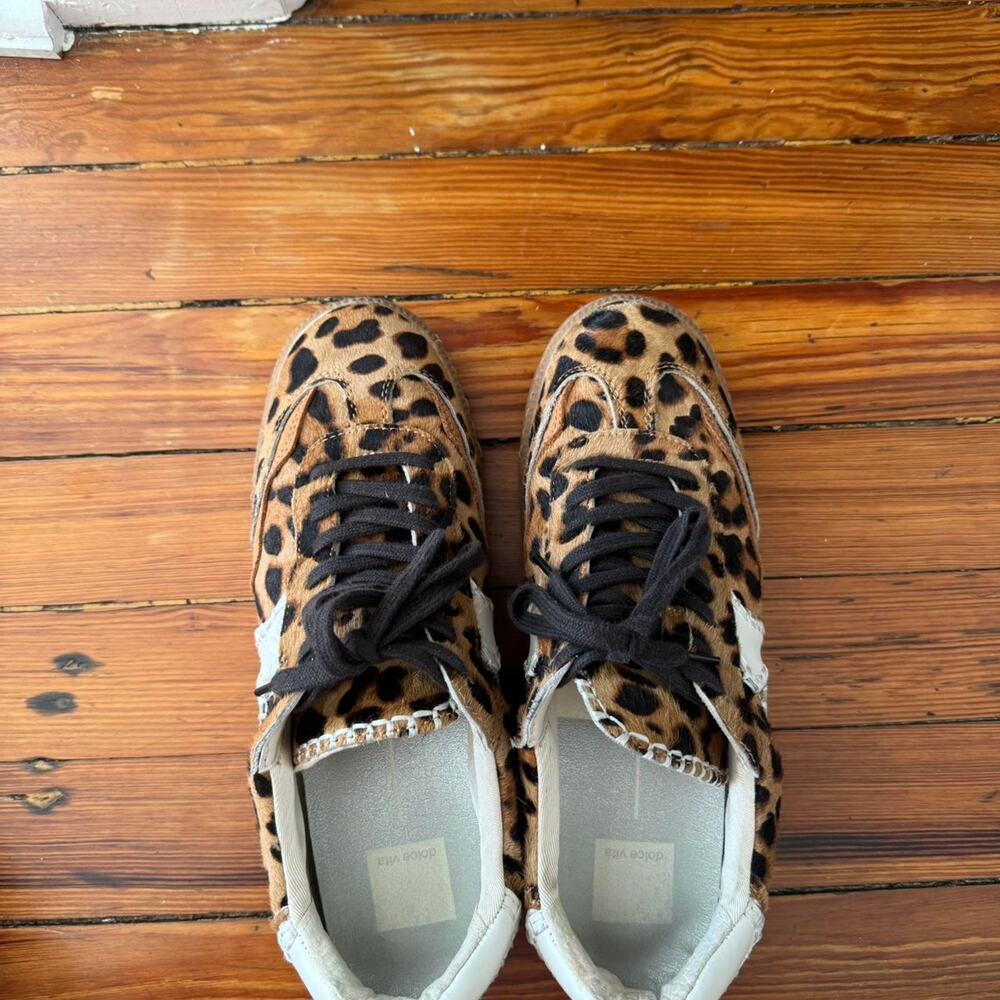 Cheetah print dolce vita sneakers